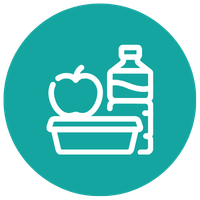 Queen Bee icons - lunch